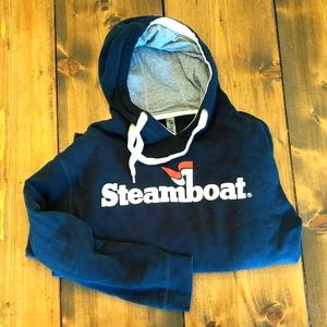 Steamboat Springs Men's Small Hoodie Steamboat Logo